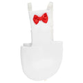 Yardwe Bird Diaper Flight Suit for Parrots Breathable Bird Clothes Bow Design XL for Outdoor Use Diaper for Cockatiels and Parakeets - size: 20x11cm