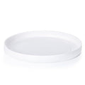 Phoenix Vine 14 Inch Plastic Plant Saucer Water Drip Tray, Heavy Sturdy Round Plant Drainage Tray for Indoors Outdoor, Matte White, 21-TY-14W-1 - size: 14"