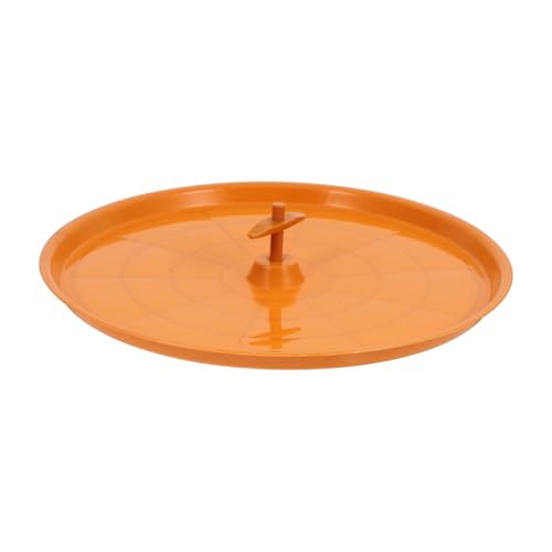 Toyvian Bird Cage Bottom Tray Waterproof Plastic Poop Tray for Birds Parrot Cage Accessories Replacement Litter Holder Compatible Birdcages - color: Light Brown