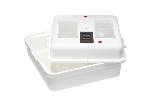 Little Giant® UL Circulated Air Incubator | Fits 41 Large Eggs | Chick Egg Hatching Incubator with Fan and Temperature and Humidity Control | Made in USA - style: UL Listed Incubator with Fan