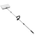 ULTECHNOVO Heavy Duty Long Handle Design in Poultry Manure Scooper Stainless Steel Wide Scoop Surface Efficient Cleaning and Poultry Operations and Chicken Coop