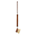 Creative Co-Op Beech Wood Brush, Dark Brown