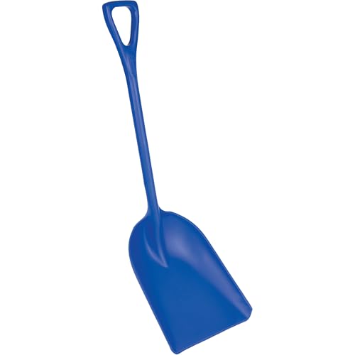 Remco 69823 Seamless Hygienic Shovel - BPA-Free, Food-Safe, Commercial Grade Kitchen and Gardening Accessories, 14", Blue - color: Blue, size: 14 inch Blade