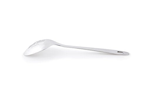 Fox Run Pierced Serving Spoon, 2.25 x 2.75 x 12.75 inches, Metallic - style: Stainless Steel Pierced Serving Spoon