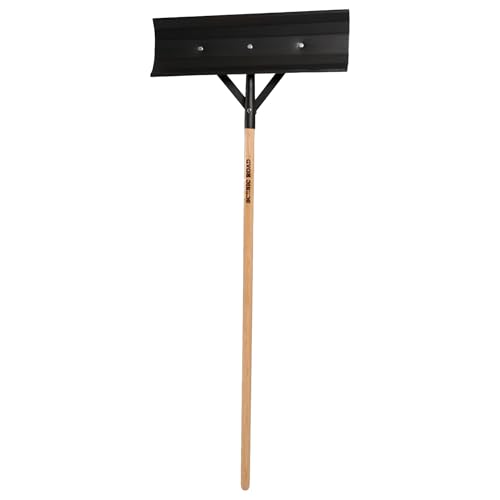 SCENIC ROAD 24" Reversible Poly Blade Scraper 58" Handle USA (SRP24) - size: 24-inch Poly