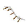 Suction Cup Wood Bird Perch for Windows and Showers, 3.94 x 14.96 in Parrot Stand for Small and Medium Birds