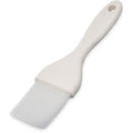 Carlisle FoodService Products 40391-02 7.50" Length, Bristle 2" Width x 2" Trim, White Color, Plastic Handle Galaxy Pastry Brush with Nylon Bristles