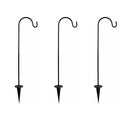 BESPORTBLE 24Inch Shepherd Hooks: 4 Pack Garden Bird Feeder Stand Heavy Duty Shepards for Lanterns Planting Hanger Weddings Decor