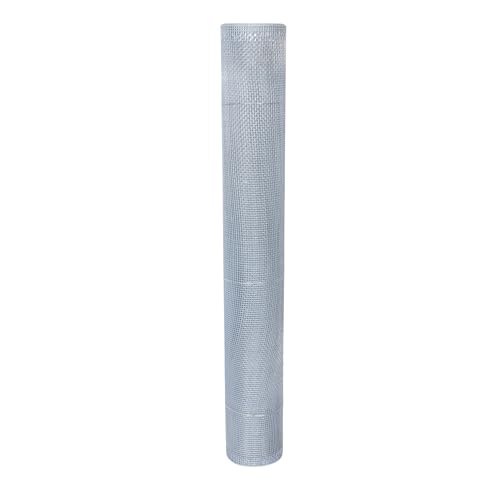 1/8 inch Galvanized Hardware Cloth Wire Mesh Screen Roll (24in x 20ft)