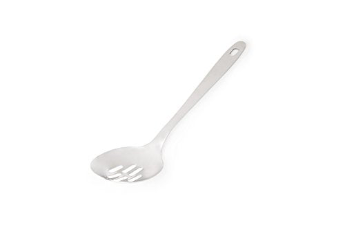 Fox Run Pierced Serving Spoon, 2.25 x 2.75 x 12.75 inches, Metallic - style: Stainless Steel Pierced Serving Spoon