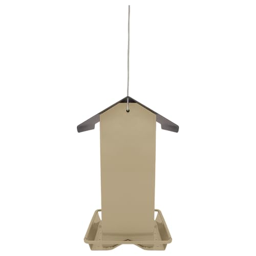 Zenport Z38188 Small Hanging Metal Hopper Bird Feeder, 2.1-Quart/2.6-Pound Seed Capacity