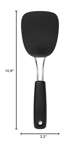 OXO Good Grips Nylon Flexible Turner - Black - size: Large (Pack of 1), style: Nylon Flex Turner