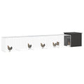 Industrial Style Chicken House with Easy Assembly, Large Galvanized Steel Poultry Coop for Multiple Chickens, Outdoor Chicken Cage 236.2x35.8x39.4 Inches