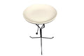 Allied Precision Industries (970) 20-Inch Diameter Heated Bird Bath with Metal Stand - 338348, Light stone color