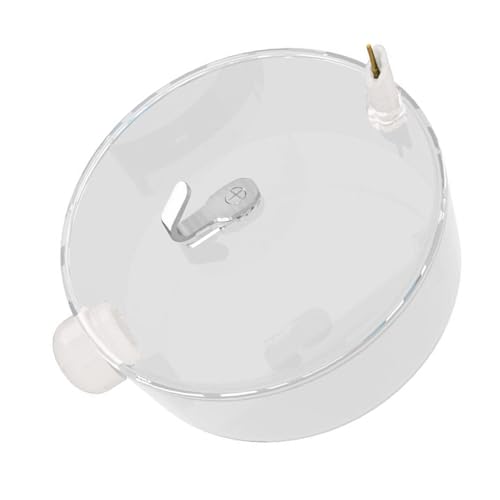 250ml Automatic Bird Water Dispenser with Touch Needle Mechanism Easy Refilling Waterer Bottle for Cage Mounting