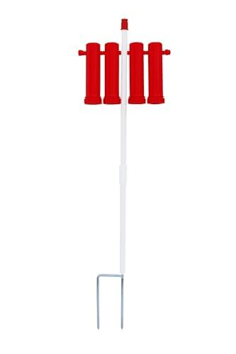 RentACoop Large Chicken Treat Dispenser 2025 Version - size: Large Red Tubes