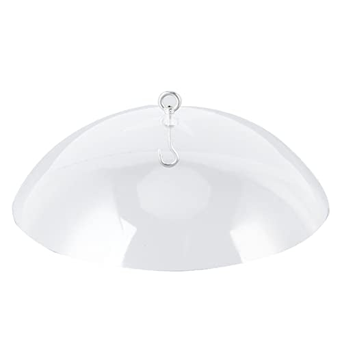 Fydun Bird Feeders, Feedersive Cover Prevent Clear Dome Large Ive Hanging Feeder Weather Guard for