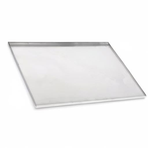 Metal Dog Crate & Kennel Replacement Tray/Pan, Galvanized, 24x16 in | Chew-proof, crack-proof, rust-resistant. Fits Most Standard 24 in Crates. - color: Galvanized, size: 23.5"L x 16.5"W x 1.0"H