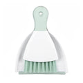 Dust pan Broom Brush Dustpan - Small Broom and Dustpan Set,Mini Broom and Dustpan,Small Dustpan and Brush Set for Home Cleaning, Sofa, Desk, Guinea Pig Cage, Cat Litter etc.（Light Green） - color: Light Green, size: 1 Set