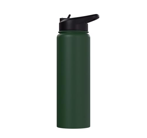 Bird Definition - Funny Sarcastic Bird Explanation Stainless Steel Insulated Water Bottle - color: Dark Green
