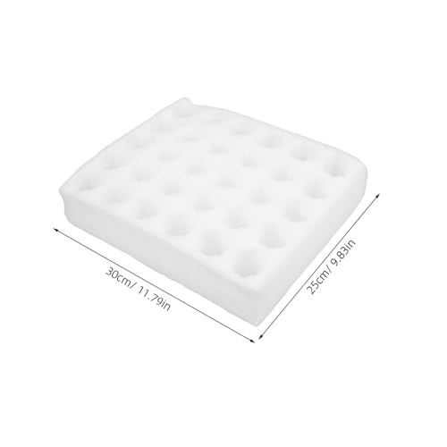 PRETYZOOM Egg Crate Panel Cell Egg Storage Tray for Shipping Material Compartment Convenient Packaging - size: 30.00X25.00X5.80CM