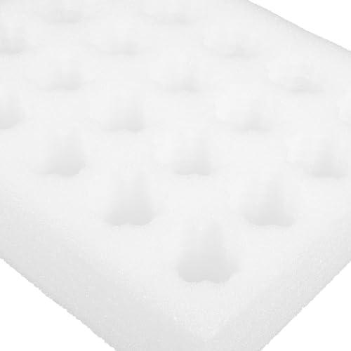 Cabilock Shatter-Proof Egg Holder with Lid, 4-Pack Portable Reusable Egg Tray for Shipping and Outdoor Storage Plastic Protector Organizer, 9.64X8.26X2.36In - size: 24.50X21.00X7.50CM