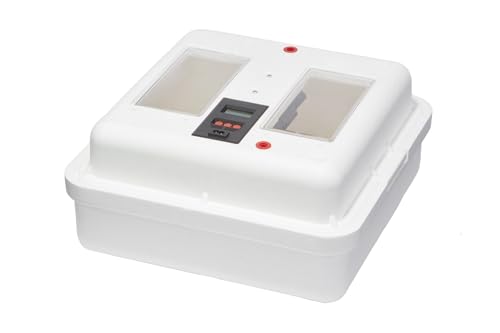 Little Giant® Digital Still Air Incubator | 41 Egg Capacity | Chick Egg Hatching Incubator with Temperature and Humidity Control | Made in USA - style: Still Air Incubator
