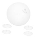 5pcs Round Birdcage Bottom Tray Reusable Plastic Litter Holder for Parrots and Canaries Easy to Clean Design for Creating Clean Living Space