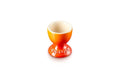 Le Creuset Stoneware Egg Cup, 2", Flame - color: Flame, size: 2 x 2.25 Inches (Single)