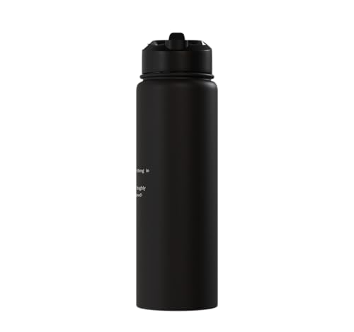 Bird Definition - Funny Sarcastic Bird Explanation Stainless Steel Insulated Water Bottle - color: Black