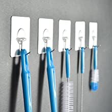 ALINK 8-Pack Bottle Cleaning Brush Set - Long Handle Bottle Cleaner for Washing Narrow Wine/Beer Bottle, Thermos, Hummingbird Feeder, Sport Well, Plus Kettle/Straw Brush - color: Blue