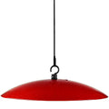 Yellow Recycled Glass Bird Feeder Dome, Hanging Weather Shield with Dual Hooks, Durable Outdoor Protection for Backyard Feeders, Red - color: Ruby Red