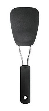 OXO Good Grips Nylon Flexible Turner - Black (Pack of 4) - size: Large (Pack of 4), style: Nylon Flex Turner