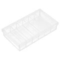 Acrylic Incubation Box with Lid, 6-Compartment Fish Breeder Tray, Laboratory Specimen Observation and Research Small Incubator for Aquarium and Experimental Use
