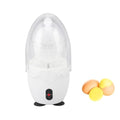 Electric Egg Scrambler in Shell, Golden Egg Spinner Hard Boiled Egg Mixer for Babies, Soft Silicone Pad, Two Way Rotation, Save Time and Effort (US Plug)