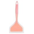Silicone Pancakes Shovel Wide Spatula Turner, Soft Edge Turner - color: Orange,Green