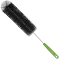 Long Bottle Brush, 12.98 in Bendable Cleaner Brushes for Cleaning Neck Beer Bottles, Wine, Baby Bottles, Water Bottles, Tumblers, Flask, Bird Feeder, Vase, Pipes and Brewing Supplies Black/1Pack - color: Brush-daheishua