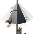 Squirrel Baffle with Dual Defense for Bird Feeder Poles, Bird Food House Guard for Shepherd Hook,Metal Squirrel Baffle Raccoon Stopper Rust-Proof and Bite-Proof Heavy Duty Carbon Steel