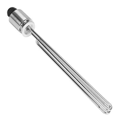 DERNORD 1.5" Inch (OD50.5mm) Tri-clamp Foldback Heating Element Stainless Steel Immersion Water Heater (240v 6500w) - size: 240V 6500W