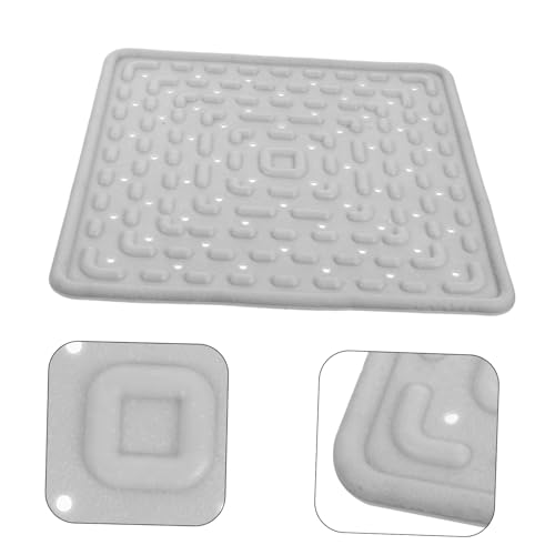Toyvian 2pcs Chicken Nesting Pads Soft Reusable Laying Mats Washable Chicken Bedding Liners for Coop and Nest Box Grey for Clean Eggs