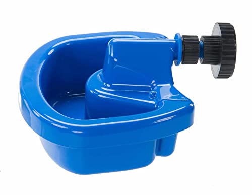 BEC MaxiCup Automatic Chicken Waterer Cup – Self-Filling Heated Poultry Drinker for Chickens, Ducks, Geese, Quail, and Small Animals – Gravity-Fed Chicken Waterer for Buckets & Tanks
