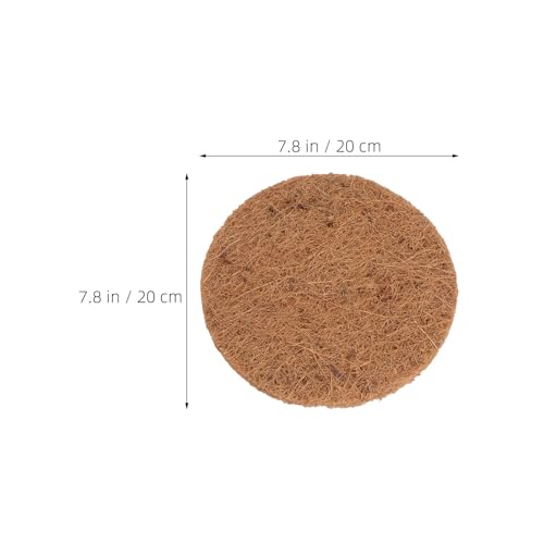 15pcs Coconut Coir Bird Nest Mats, Pigeon Breeding Nesting Pad for Pet Cage and Egg Protection, Natural Egg Laying Pad Mat for Pigeon Hatching