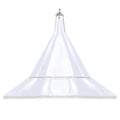 Squirrel Baffle - for Outside Bird House and Feeder Pole - Premium Large 17” Dome - by Arundale Made in USA (Crystal Clear) - color: Crystal Clear