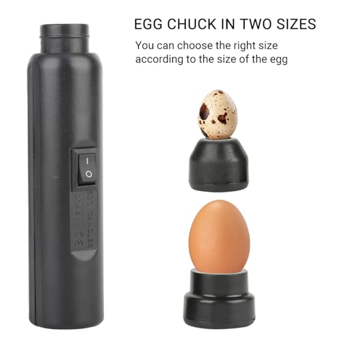 Milltrip LED Egg Candler Tester - Mini Light Tester | for Chicken/Duck/Bird Egg Fertility Testing & Hatching Monitoring, Ideal for Farmers, Schools, Science Projects