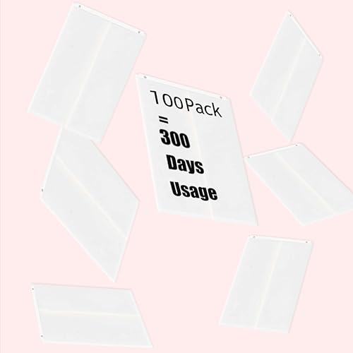 Cat Litter Box Liners for PetSnowy SNOW+ Cat Litter Box (100 PCS) | Self-Sealing Waste Drawer Bags for Automatic cat Litter Box - color: 100 Pcs