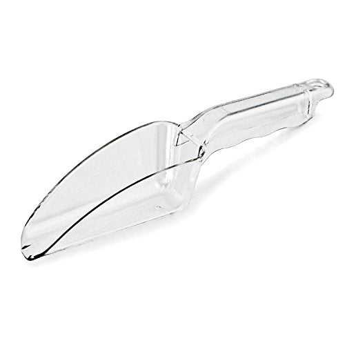 New Star Foodservice Commercial Grade Polycarbonate Plastic Utility Ice Scoop, Clear, 6 oz - color: Clear, size: 6 oz.