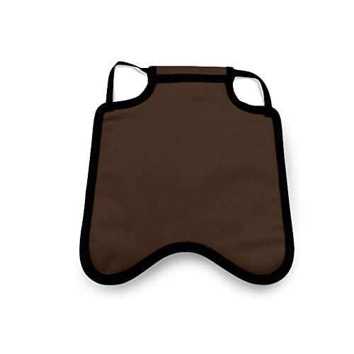 Hen Apron/Saddle, Single Strap, Large, Brown - color: Brown, size: Large