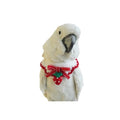 Bird Collar, Bird Clothes, Parrot Bird Supplies, Cute Collar for Medium and Large Birds Eclectus Cockatoo African Grey Amazon Bow Tie Scarf Super Cute Costume Photo Prop for Parrots (Strawberry) - style: Strawberry