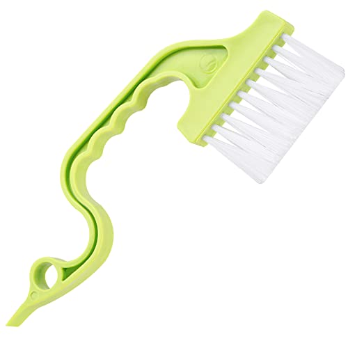 Trycooling Hand-held Groove Gap Cleaning Tools, Random Color, 1 Pc | Door Window Track, Kitchen Cleaning Brushes, Blue, Green, Pink