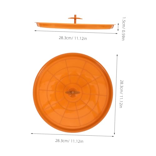 HANABASS Birdcage Base Round Bird Cage Tray Poop Tray Replacement Cage Litter Holder Clean